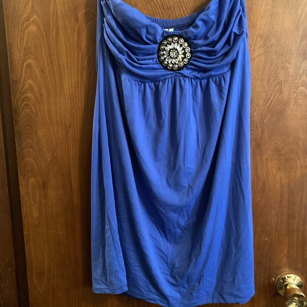 Strapless dress